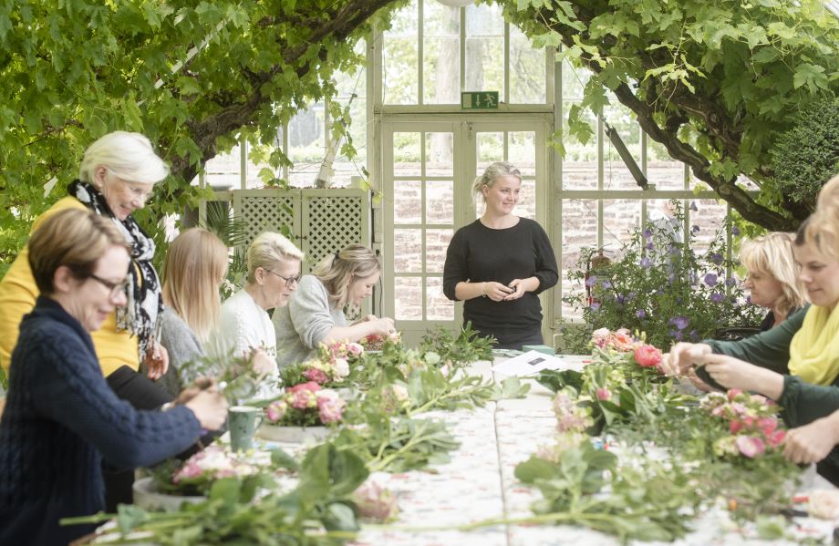 Ät upp ditt bordsarrangemang – Workshop Trädgårdsdagarna