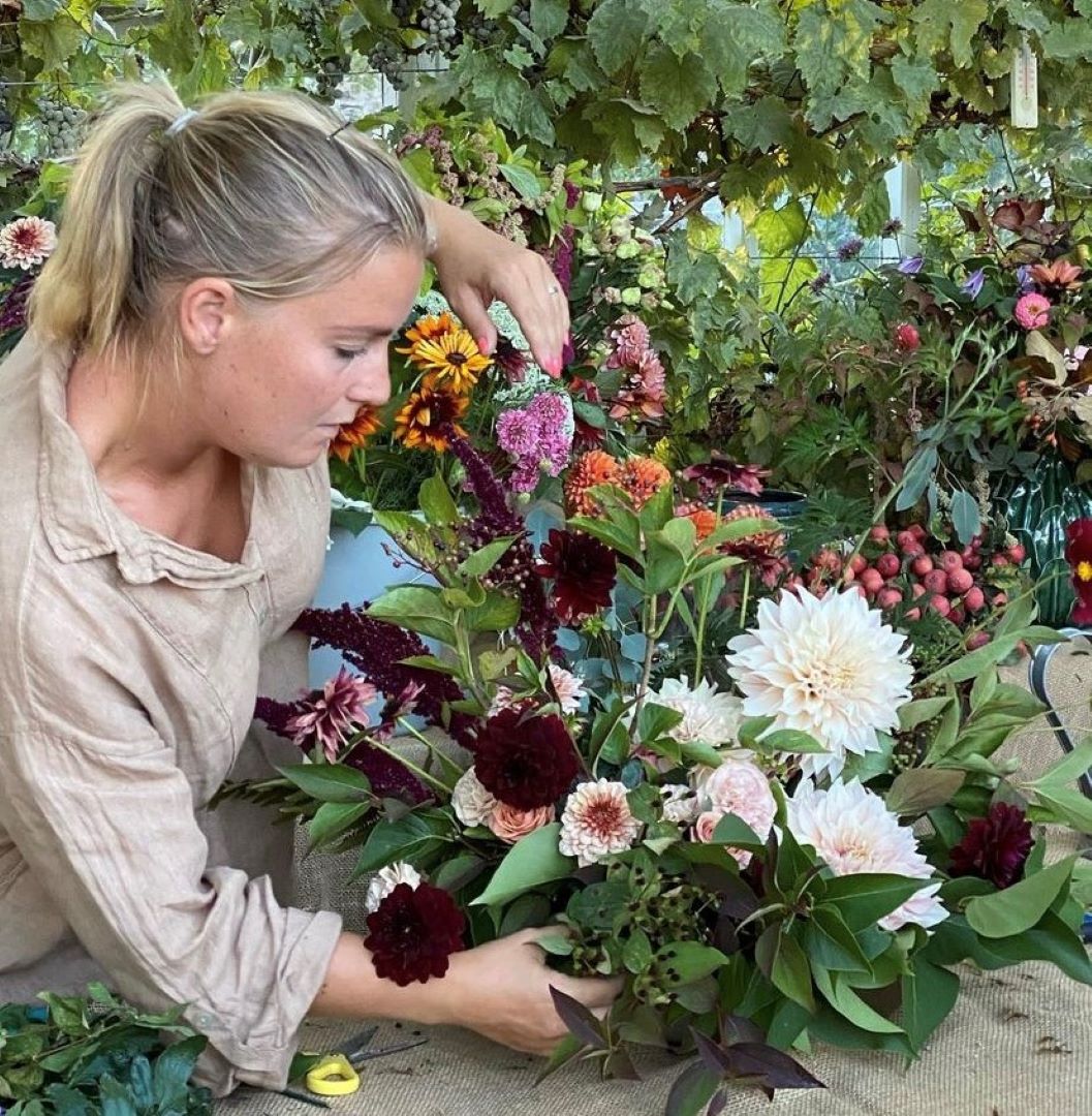 Bubbel och Blommor med Hilma af Klint – Workshop med Kullafloristen